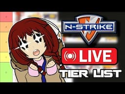 🔴NERF N-Strike Tier List🎙️LIVE VOTING