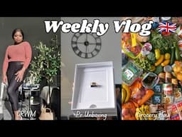 Living In Uk 🇬🇧 | Coping With Work & Family | #WeeklyVlog | Grocery Haul | Ultrahuman | Tola Lusi