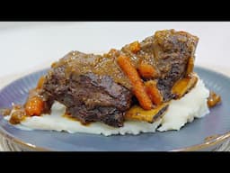Fall-Off-The-Bone Braised Short Ribs | Ultimate Comfort Food Recipe!