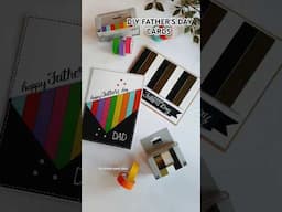 DIY FATHER'S DAY CARD IDEAS #fathersday #diy #handmadecards #greetingcard #papercraft