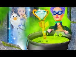 La méchante sorcière a volé le bâton magique d'Elsa !❄️✨🧙‍♀️ Le monde est en danger !