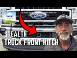 Ep. 403: Why I Added a FRONT Hitch to My Ford F-350? | EcoHitch stealth hitch RV travel camping