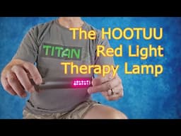 Hootuu Red Infrared Light Therapy Lamp | Red light therapy lamp for aches and pains | Near-infrared