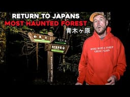 (I RAN FOR MY LIFE!) TERRIFYING NIGHT CAMPING IN JAPANS HAUNTED SUICIDE FOREST WITH A TIBETAN MONK