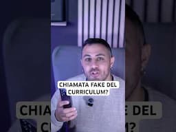 CHIAMATE SCAM CURRICULUM? COME FUNZIONA E COSA NON FARE?