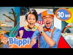Exploring Vehicles with Blippi and Meekah! 🚙🔍  | Blippi | Celebrating Diversity
