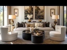 Luxury Living Room Decorating Ideas | Living Room Furniture And Interior Design Ideas