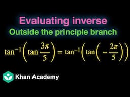 Evaluating inverse (Hinglish) | Inverse Trigonometric Functions | Grade 12 | Math | Khan Academy