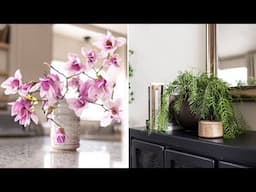 DIY SPRING FLORALS FOR 2024 // SPRING HOME DECOR // HOME DECORATING FOR SPRING