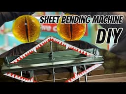 How to make a Sheet Bending Machine ''Crocodile''