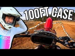 This was Almost BAD! (100ft Jumps, Best Whip + Supercross Race)