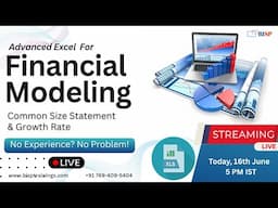Boost Your Financial Modeling Skills with Advanced Excel (Common Size Statement & Growth Rate)