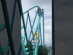 My Top 5 Roller Coasters at Canada's Wonderland 🍁🎢