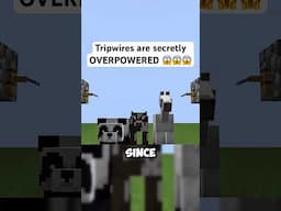 Finding a use for TRIPWIRES?!? #gaming #minecraft
