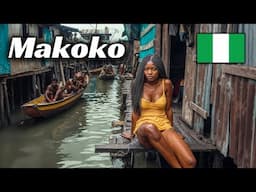 Life In a Floating Slum in Africa - Makoko