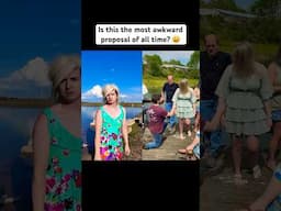 The most awkward proposal of all time?? #shorts #proposal #funny #awkward