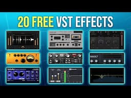 Top 20 FREE VST Effects in 2025 (Reverb, Distortion, Compression & More)