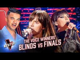 The Voice WINNERS’ Blind Auditions vs Final Performances on The Voice