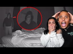 WE CAUGHT SOMEONE WATCHING US SLEEP LAST NIGHT.. *SCARY*
