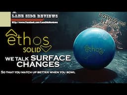 We PEEL back the ETHOS surrounding this ball and talk Surface change! The Brunswick Ethos Solid