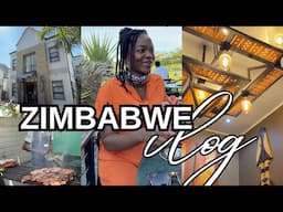 Travel Vlog | 48 hours in Harare, Zimbabwe, Eating Gango & Sadza in Zim
