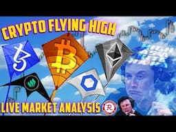 BITCOIN LIVE : ETH BREAKOUT ATTEMPT HIGHEST PRICE SINCE FEBRUARY, ALTCOINS MOVING?!