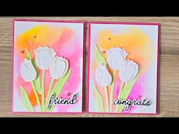 LOOK AT THOSE COLOURS 😍 PLUS 15% DISCOUNT CODE 😍 #cardmaking #spellbinders #oakwooddirect