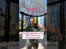 Highest Paying College Degrees in Canada | Study in Canada | Canada Jobs 🇨🇦 #shortviral #reels