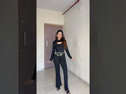 Tried something new! What do you think?🤭 #grwm #dhruvinanda