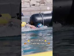 🏊‍♀️What a sprint for Angela Martinez Guillen - first international medal in #openwaterswimming