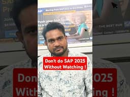 Do not do ERP SAP course in 2025 without watching | what is sap ? sap jobs in 2025 #sapjobs  #jobs