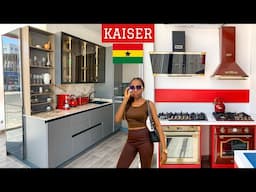 Kitchen Appliances & Cabinets Shopping in Ghana 🇬🇭 | Ohhyesafrica