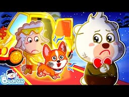 Bearee's Homeless Puppy Is Adopted by Rich David | Rich vs Poor Cartoon for Kids | Bearee Kids Show
