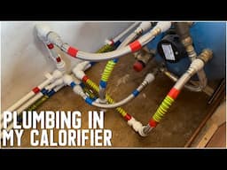 586. PLUMBING in my SUREJUST 55L calorifier