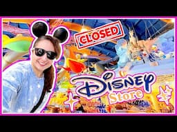 The DISNEY STORE in Disneyland Paris is CLOSING Soon! 😭 Full Tour 2025