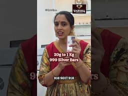 0% Wastage 0% Making Charges 916 Gold Coins & 999 Silver Bars | Varsha Jewellers