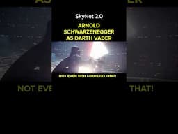 Star Wars Darth Vader voiced by Arnold Schwarzenegger