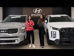 Same Cost Comparison: 2025 Hyundai Palisade VS Kia Telluride!