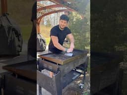 How to restore and season Blackstone