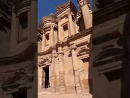 Rich in experiences like hiking through back door of Petra #visitjordan #petra #jordantravel