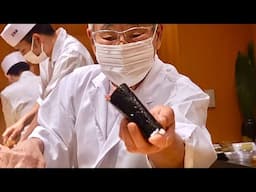 93-Year-Old Legendary Sushi Chef: KOMATSU YASUKE@OMAKASE-JAPAN #japanvlog #sushi