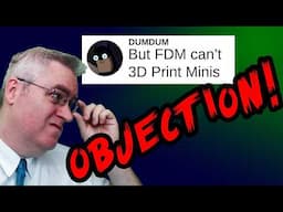 3D Printing minis isn't the problem. Design is the problem
