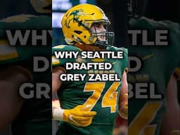 Why The Seahawks Drafted Grey Zabel #nfl #nfldraft #seahawks