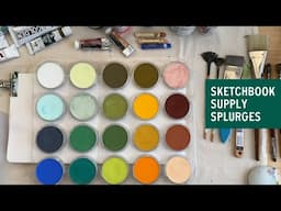 Sketchbook Supply Splurges for Your Messy Sketchbook Practice