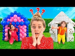 Cardboard and fluffy houses and other adventures for kids