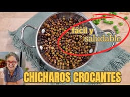 Receta de Chicharos (Arvejas) Crocantes Tostados al Horno | Snack Saludable y Crunchy