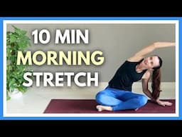10 min Morning Yoga For Beginners - Great Full Body Stretch!