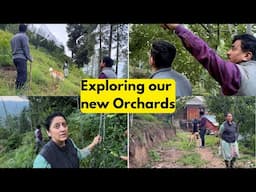 Aaj hum sab pehli baar gaye apne new Orchards ko explore karne 🤩😋 Ye sun kr humare hosh ud gaye 😨😮‍💨