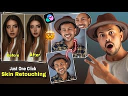 Skin Retouching without Loosing Texture Like a Pro in Minutes | Meitu Yunxiu Al Retouch