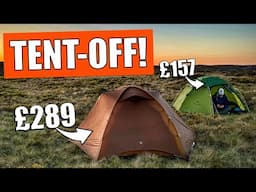 TFS Stars 2 Pro vs. Naturehike Cloud Peak 2 : Windy Camp on Kinder Scout